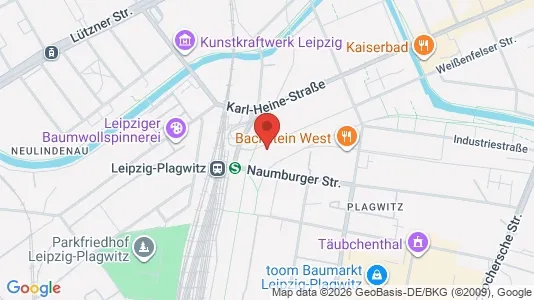 Büros zur Miete i Leipzig – Foto von Google Street View
