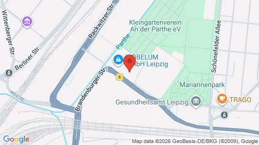 Kontorlokaler til leje i Leipzig - Foto fra Google Street View