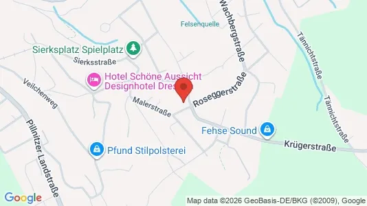 Lokale biurowe Do wynajęcia i Dresden - kort over placeringen