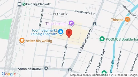 Espacios de oficina En alquiler i Leipzig - Foto de Google Street View