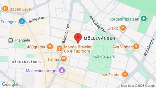 Büros zur Miete i Malmö City - kort over placeringen