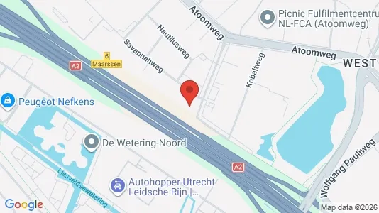 Office spaces for rent i Utrecht West - kort over placeringen