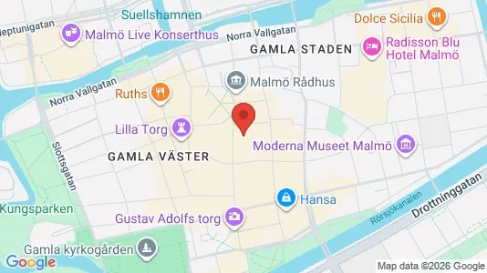 Kontorlokaler til leje i Malmø Centrum - Foto fra Google Street View