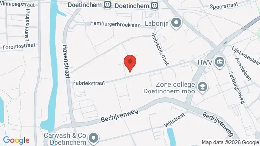 Lager til leie i Doetinchem – Bilde fra Google Street View
