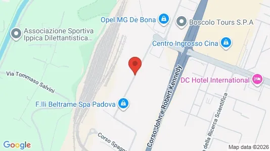Kontorlokaler til leje i Padova - Foto fra Google Street View