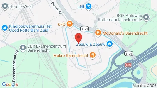 Lokaler til leje i Barendrecht - Foto fra Google Street View