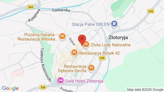 Office spaces for rent i Złotoryjski - kort over placeringen