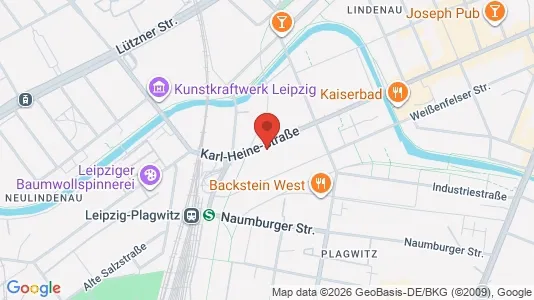 Büros zur Miete i Leipzig – Foto von Google Street View