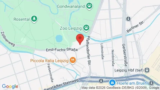 Kontorlokaler til leje i Leipzig - Foto fra Google Street View