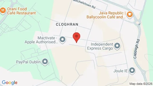 Verkstedhaller til leie i Dublin 15 – Bilde fra Google Street View