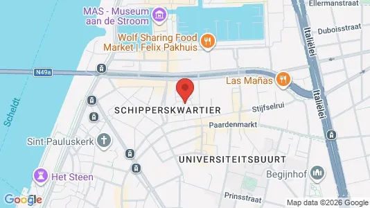 Kontorslokaler för uthyrning i Stad Antwerp – Foto från Google Street View