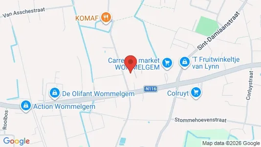 Lokale biurowe Do wynajęcia i Wommelgem - kort over placeringen
