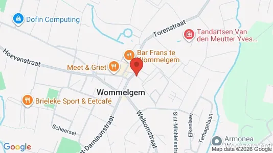 Büros zur Miete i Wommelgem – Foto von Google Street View