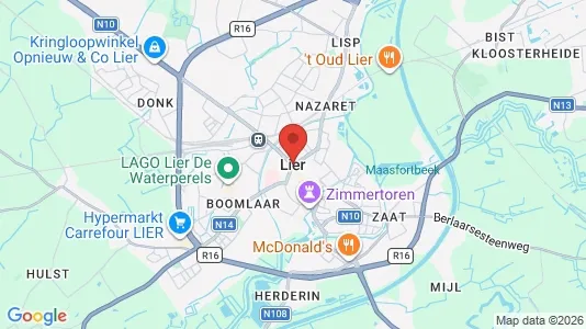 Kontorlokaler til leje i Lier - Foto fra Google Street View