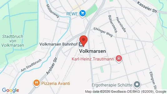 Magazyny Do wynajęcia i Waldeck-Frankenberg - kort over placeringen