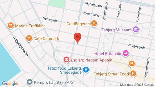 Lokaler til leje i Esbjerg Centrum - Foto fra Google Street View