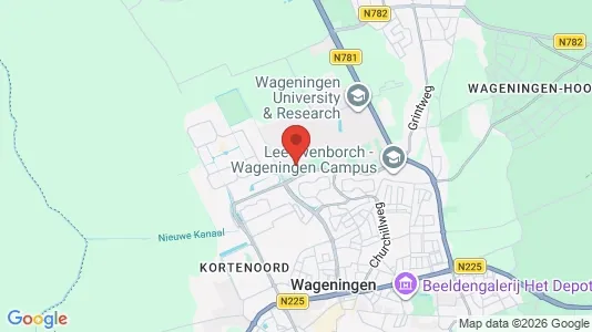 Butikslejemål til leje i Wageningen - Foto fra Google Street View