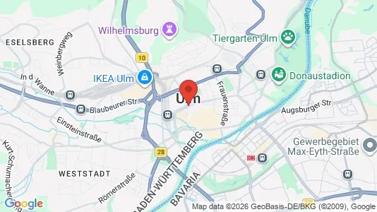 Kontorlokaler til leje i Ulm - Foto fra Google Street View