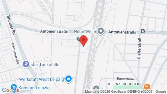 Kontorlokaler til leje i Leipzig - Foto fra Google Street View