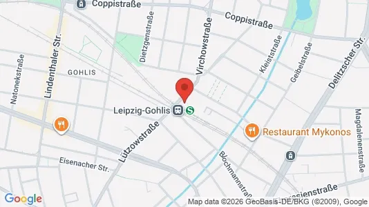 Kontorlokaler til leje i Leipzig - Foto fra Google Street View