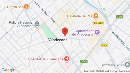 Liikekiinteistöt Myynnissä i Gavà - Kuva Google Street Viewstä
