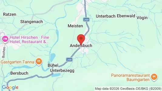 Kontorlokaler til leje i Andelsbuch - Foto fra Google Street View