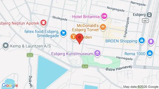 Büros zur Miete i Esbjerg – Foto von Google Street View