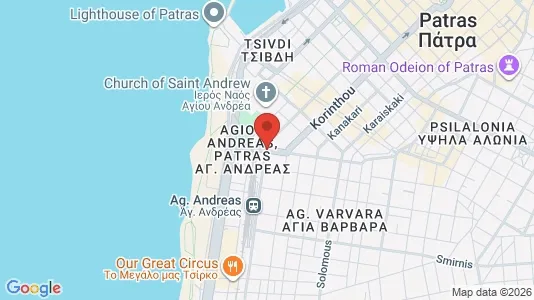 Gewerbeflächen zum Kauf i Patras – Foto von Google Street View
