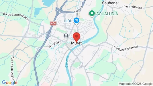 Gewerbeflächen zum Kauf i Muret - kort over placeringen