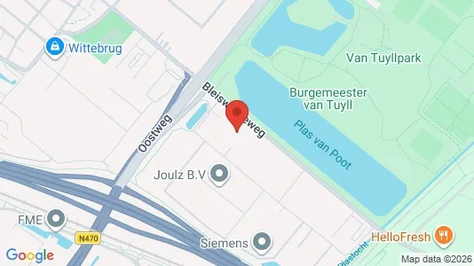 Büros zur Miete i Zoetermeer - kort over placeringen