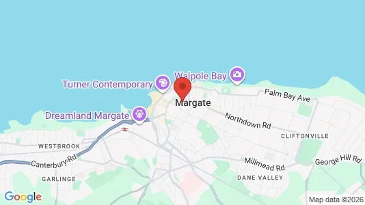 Gewerbeflächen zum Kauf i Margate - Kent - kort over placeringen