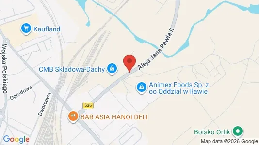 Espacios de oficina En alquiler i Iławski - Foto de Google Street View