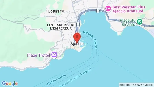 Företagslokaler till salu i Ajaccio – Foto från Google Street View