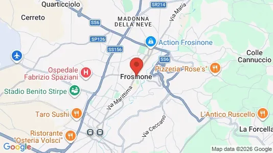 Tiendas En alquiler i Frosinone - Foto de Google Street View