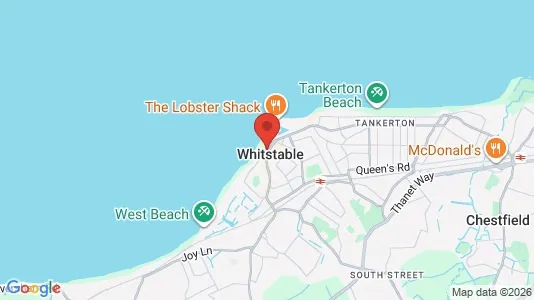 Nieruchomości komercyjne Na sprzedaż i Whitstable - Kent - kort over placeringen