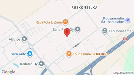 Lokale biurowe Do wynajęcia i Oulu - kort over placeringen