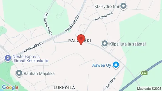Lokaler til leje i Jämsä - Foto fra Google Street View