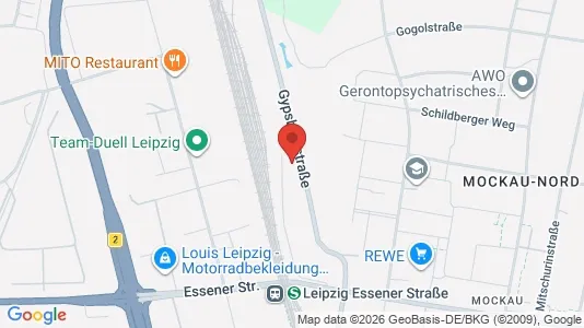 Lokale biurowe Do wynajęcia i Leipzig - kort over placeringen