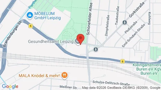 Kantorruimte te huur i Leipzig - Foto uit Google Street View