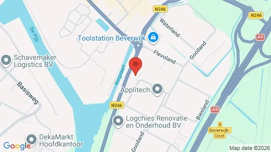 Lokale biurowe Do wynajęcia i Beverwijk - kort over placeringen