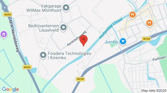 Commercial properties for rent i Montfoort - kort over placeringen
