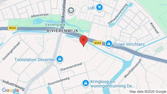 Kontorlokaler til leje i Deventer - Foto fra Google Street View