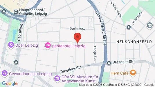 Kantorruimte te huur i Leipzig - Foto uit Google Street View