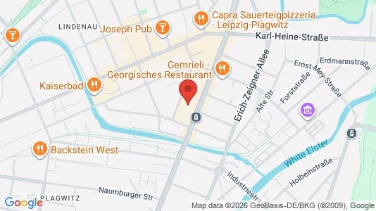 Büros zur Miete i Leipzig – Foto von Google Street View