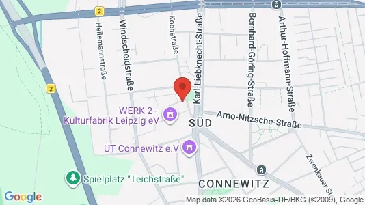 Kontorer til leie i Leipzig – Bilde fra Google Street View