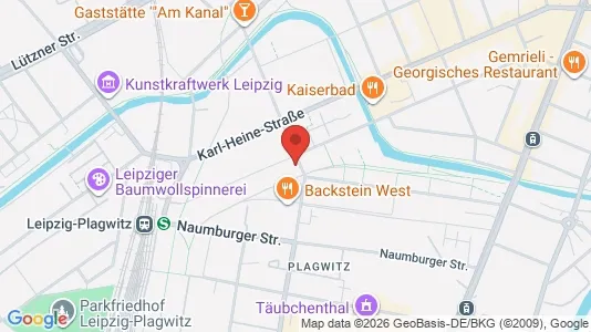 Kontorer til leie i Leipzig – Bilde fra Google Street View