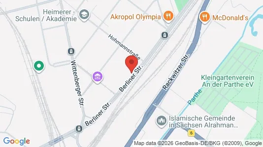 Kontorlokaler til leje i Leipzig - Foto fra Google Street View