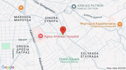 Gewerbeflächen zum Kauf i Patras – Foto von Google Street View