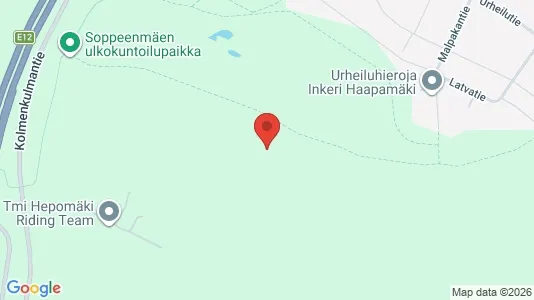 Kontorlokaler til leje i Ylöjärvi - kort over placeringen