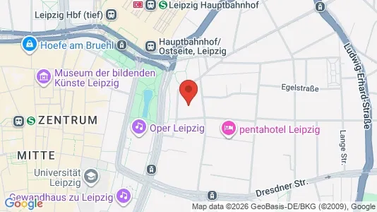 Kontorlokaler til leje i Leipzig - Foto fra Google Street View